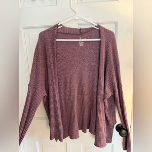 American Eagle Outfitters Dusty Rose Cardigan